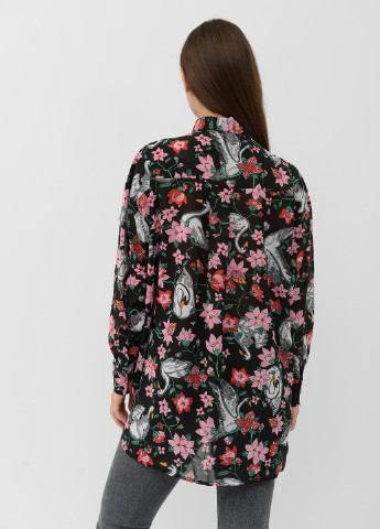 Чёрная блуза Monki