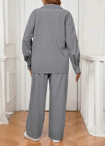 Костюм для беременных (рубашка, брюки) SHEIN (339132838)