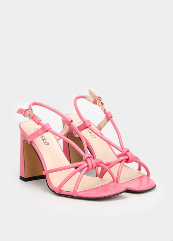 Розовые босоножки Braska с ремешком