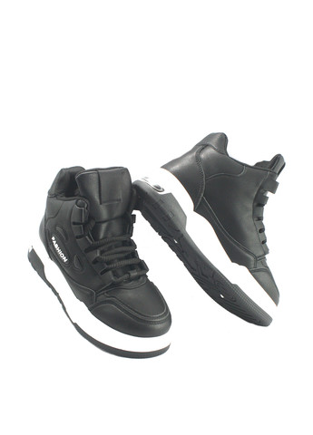 Зимние ботинки No Brand с белой подошвой из искусственной кожи