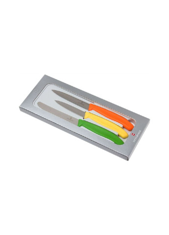 Набор ножей SwissClassic Paring Set 3 шт Color (6.7116.31G) Victorinox комбинированные,