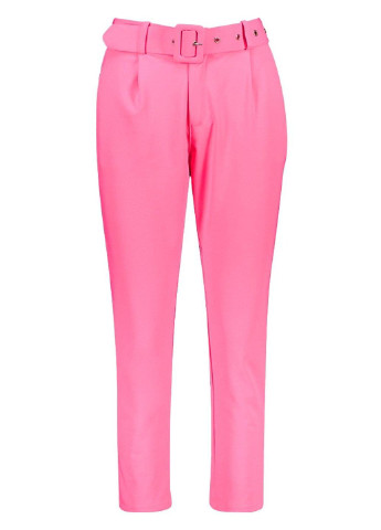 Розовые демисезонные брюки Boohoo