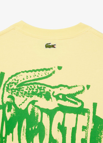 Жовта футболка Lacoste