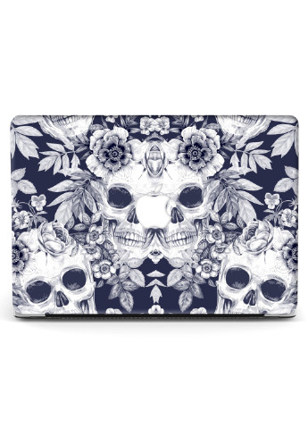 Чехол пластиковый для Apple MacBook Pro 13 A1278 Черепа (Skull) (6347-1740) MobiPrint (218528652)