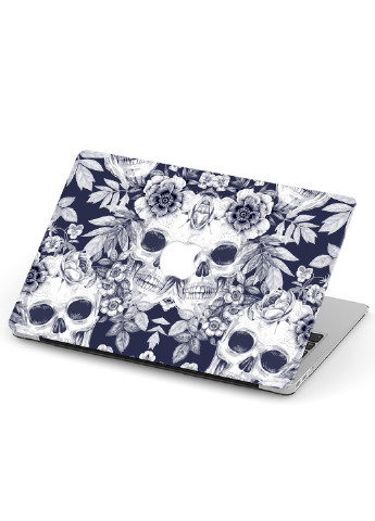 Чехол пластиковый для Apple MacBook Pro 13 A1278 Черепа (Skull) (6347-1740) MobiPrint (218528652)