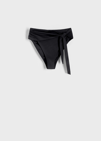 Черные купальные трусики-плавки однотонные Reserved