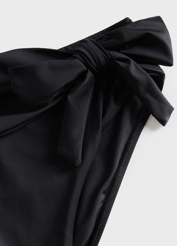 Черные купальные трусики-плавки однотонные Reserved