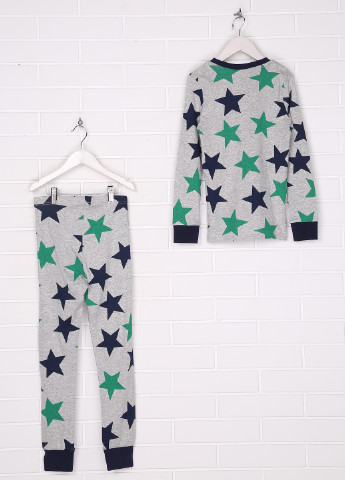 Серая всесезон пижама (лонгслив, брюки) H&M