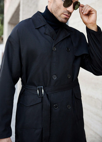 Плащ SHEIN тренчкот на гудзиках прямий (341735375)