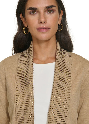 Бежевый демисезонный кардиган Calvin Klein