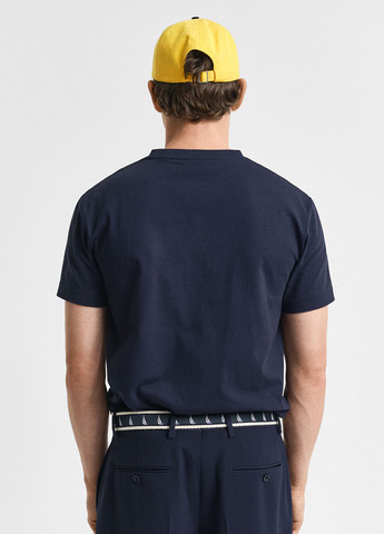 Синяя футболка Gant