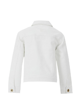 Белая демисезонная пиджак DeFacto