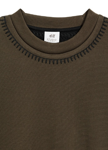 Хакі (оливкова) літня футболка H&M Studio