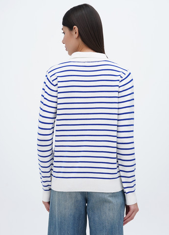 Білий демісезонний светр M@C