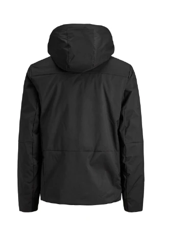 Чорна демісезонна куртка Jack & Jones