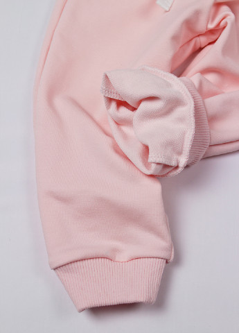 Розовые кэжуал демисезонные со средней талией брюки Little Bunny