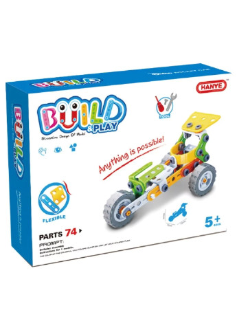 Детский конструктор Build&Play 74 деталей Hanye (254051538)