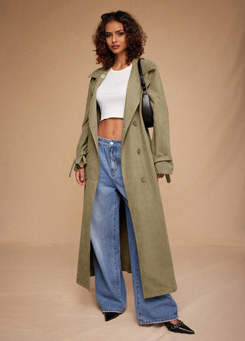 Плащ SHEIN тренчкот на гудзиках демісезон (339052696)