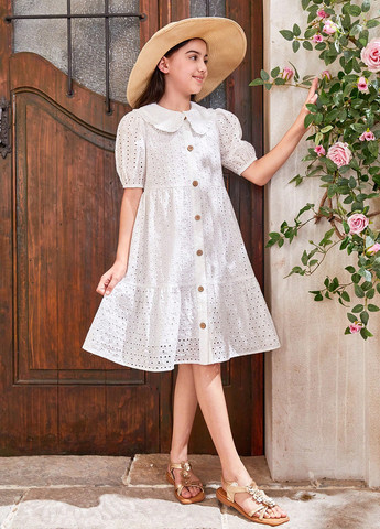 Біла сукня SHEIN (367004570)