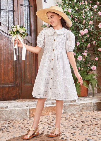 Біла сукня SHEIN (367004570)