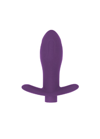 Анальна пробка з вібрацією Attraction Toys №87 Purple, що перезаряджається, довжина 11см, діаметр 3,5см MAI (252205325)