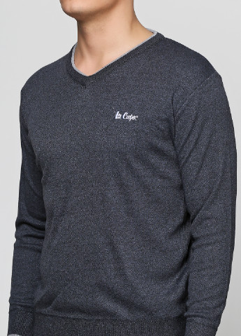 Темно-серый демисезонный пуловер пуловер Lee Cooper