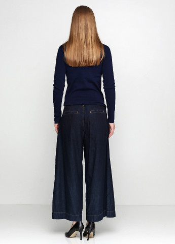 Темно-синие джинсовые демисезонные клеш брюки Ralph Lauren