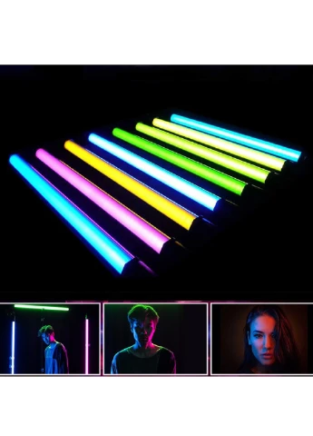 Лампа для cелфі різнокольорова LED RGB stick для фото і відео палиця меч стік жезл для блогерів (120581-Нов) Francesco Marconi (249971690)