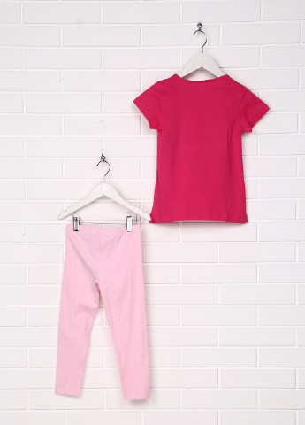 Розовый летний комплект (футболка, леггинсы) My Little Pony