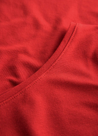 Красная летняя футболка с коротким рукавом Orsay