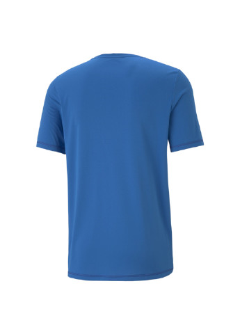 Синяя футболка active big logo men’s tee Puma