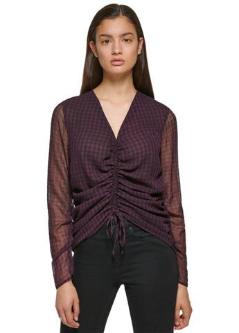 Фіолетова демісезонна блуза Calvin Klein