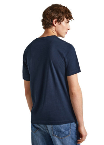 Синяя футболка Pepe Jeans London