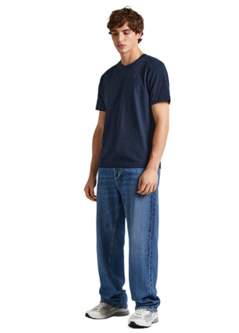 Синяя футболка Pepe Jeans London