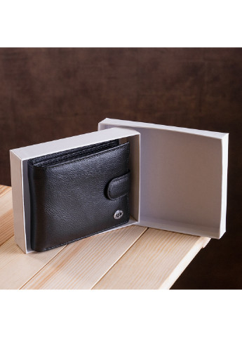 Мужской кожаный кошелек 11х9,5х2,5 см st leather (252132217)