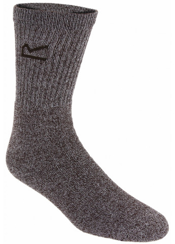 Комбинированные носки (3 пары) Regatta надписи (369837418)