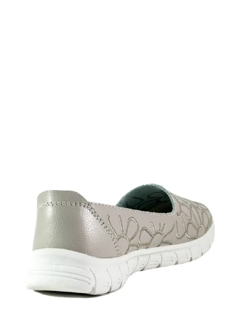 Серые мокасины Allshoes