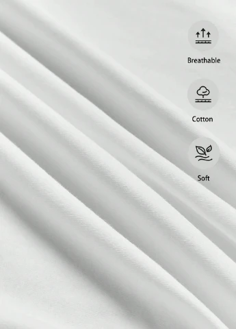 Белая летняя футболка SHEIN