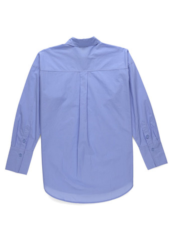 Сиреневая кэжуал рубашка однотонная C&A