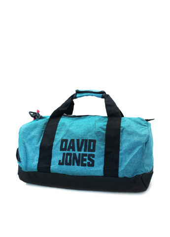 Дорожная сумка David Jones надпись морской волны кэжуал