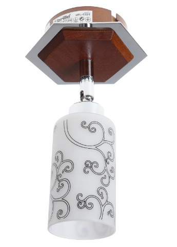 Светильник настенный накладной спот деревянный классический HTL-132/1 Brille (253893403)