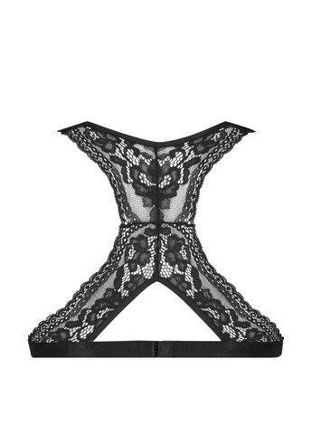 Чорний тріенджел бюстгальтер Hunkemoller без кісточок поліамід
