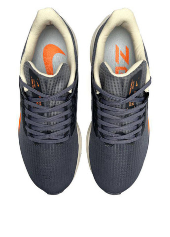 Темно-сірі всесезон кросівки Nike Zoom Pegasus’39 Grey Orange