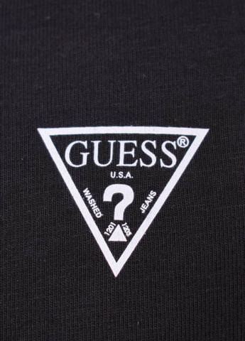 Черная футболка Guess