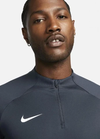 Лонгслів DV9225-451 Nike Dri-Fit Strike Blue геометричний синій спортивні поліестер