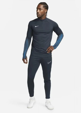 Лонгслів DV9225-451 Nike Dri-Fit Strike Blue геометричний синій спортивні поліестер