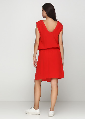 Красное кэжуал платье Gestuz однотонное