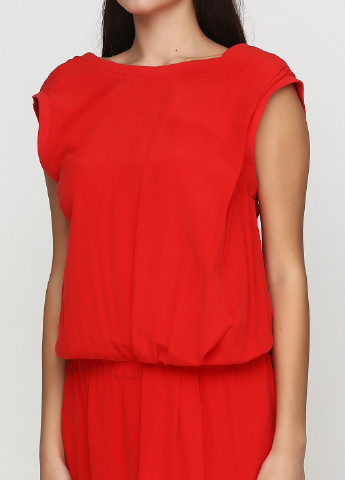 Красное кэжуал платье Gestuz однотонное