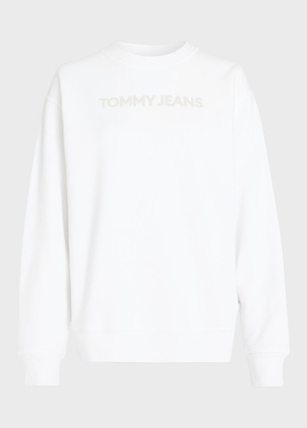 Білий світшот Tommy Jeans логотип нашивки (306813877)
