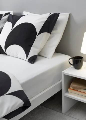 Простынь на резинке, 140х200 см IKEA (293097924)